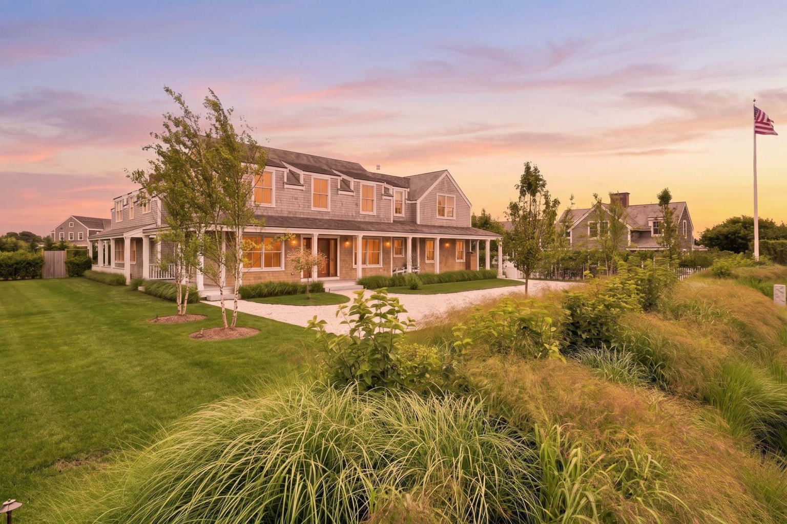 Nantucket Builders Maury Associates custom home on Weweeder.